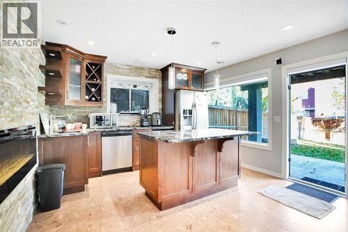 60 Cranarch Rise Se, Calgary, AB - Indoor Photo Showing Kitchen With Stainless Steel Kitchen With Upgraded Kitchen