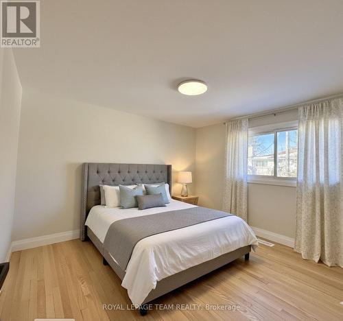 Bedroom 3 staged - 973 Eiffel Avenue, Ottawa, ON - Indoor Photo Showing Bedroom
