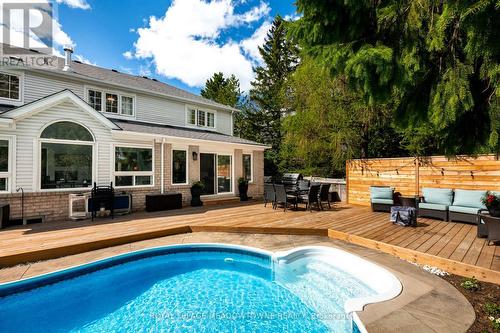 19 Grist Mill Drive, Halton Hills, ON - Outdoor With In Ground Pool With Deck Patio Veranda