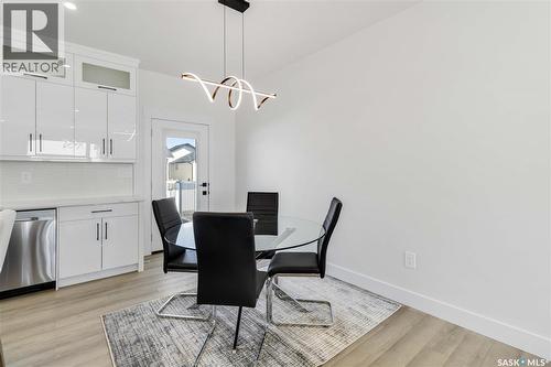 836 Ballesteros Crescent, Warman, SK - Indoor Photo Showing Dining Room