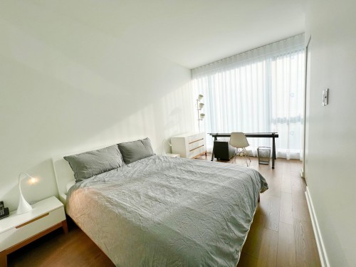 Chambre à coucher principale - 2307-1155 Rue De La Montagne, Montréal (Ville-Marie), QC - Indoor Photo Showing Bedroom