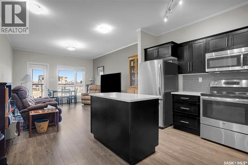 216 545 Hassard Close, Saskatoon, SK - Indoor Photo Showing Kitchen With Stainless Steel Kitchen