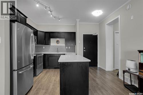 216 545 Hassard Close, Saskatoon, SK - Indoor Photo Showing Kitchen With Stainless Steel Kitchen