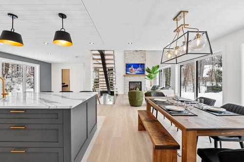 Cuisine - 48 Ch. Coutu, Saint-Donat, QC - Indoor Photo Showing Dining Room