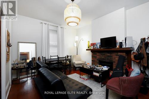 18-20 Reuben Street, Aurora, ON - Indoor With Fireplace