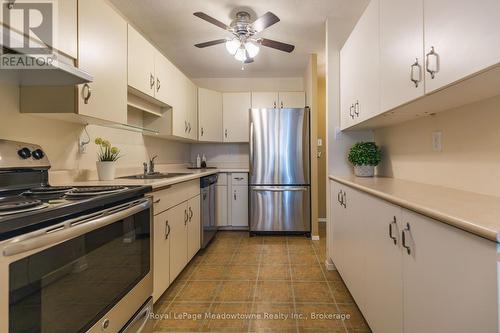 605 - 81 Millside Drive, Milton (Om Old Milton), ON - Indoor Photo Showing Kitchen