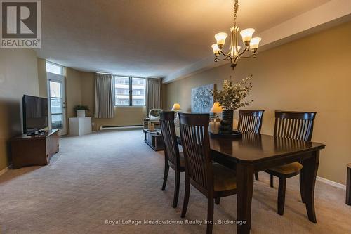 605 - 81 Millside Drive, Milton (Om Old Milton), ON - Indoor Photo Showing Dining Room