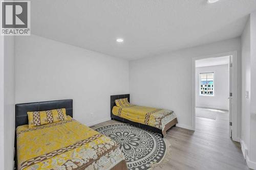 1612 Rangeview Drive Se, Calgary, AB - Indoor Photo Showing Bedroom