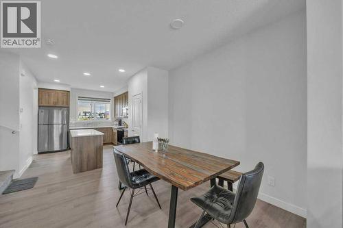 1612 Rangeview Drive Se, Calgary, AB - Indoor Photo Showing Dining Room