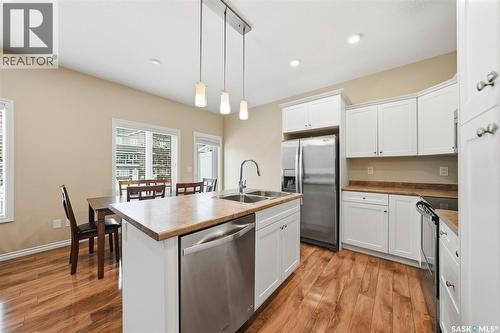 #3 115 Veltkamp Crescent, Saskatoon, SK - Indoor Photo Showing Kitchen With Double Sink