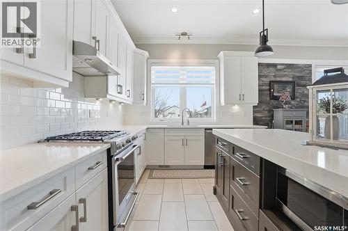 29 115 Meadows Boulevard, Saskatoon, SK - Indoor Photo Showing Kitchen With Upgraded Kitchen