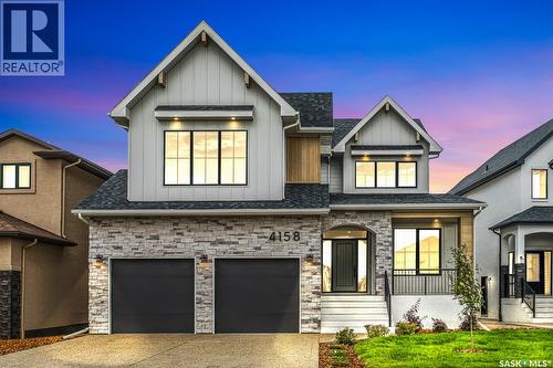 4158 Fieldstone Way, Regina, SK - Outdoor With Facade