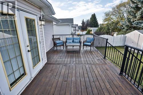 105 Aspen Way, Vulcan, AB - Outdoor With Deck Patio Veranda With Exterior