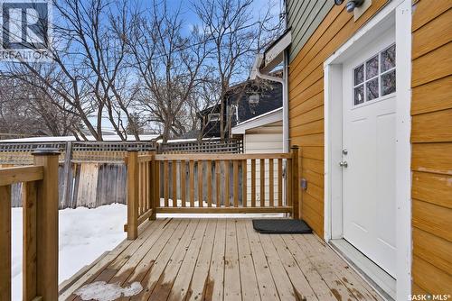 3726 Dewdney Avenue, Regina, SK - Outdoor With Deck Patio Veranda With Exterior