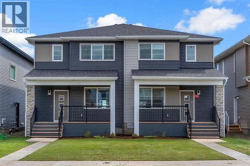 1904 Cornerstone Boulevard Ne, Calgary, AB - Outdoor With Deck Patio Veranda With Facade