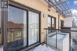 Access balcony via living room sliding doors - 