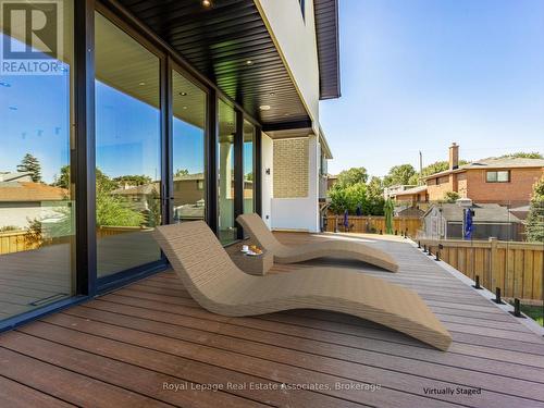 953 Halliday Avenue, Mississauga, ON - Outdoor With Deck Patio Veranda With Exterior