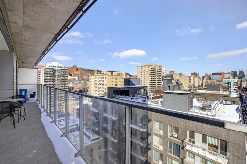Balcon - 1546-1414 Rue Chomedey, Montréal (Ville-Marie), QC - Outdoor With Balcony With View With Exterior