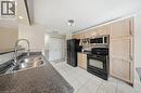 616 Grey Street Unit# 16, Brantford, ON  - Indoor Photo Showing Kitchen With Double Sink 