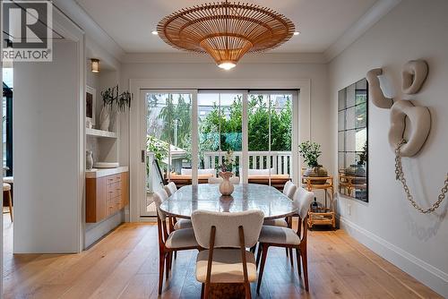 3575 Mayfair Avenue, Vancouver, BC - Indoor Photo Showing Dining Room