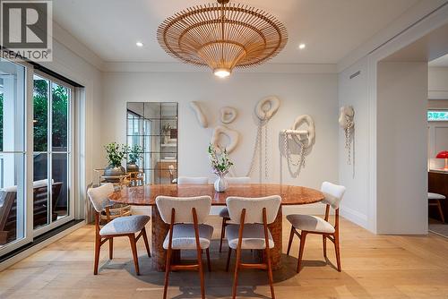 3575 Mayfair Avenue, Vancouver, BC - Indoor Photo Showing Dining Room