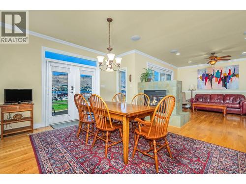 7769 Okanagan Landing Road Unit# 5, Vernon, BC - Indoor Photo Showing Dining Room