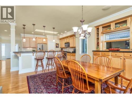 7769 Okanagan Landing Road Unit# 5, Vernon, BC - Indoor Photo Showing Dining Room