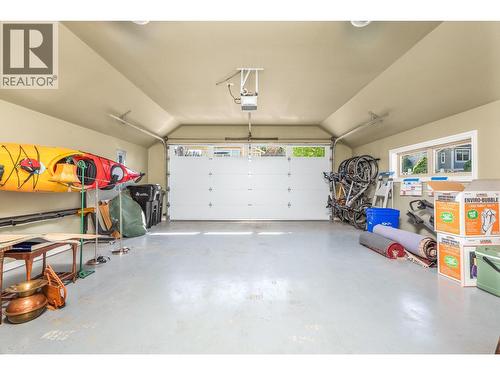 7769 Okanagan Landing Road Unit# 5, Vernon, BC - Indoor Photo Showing Garage