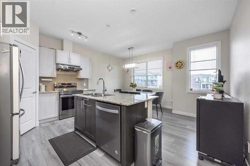 405 Sage Hill Grove Nw, Calgary, AB - Indoor Photo Showing Kitchen With Stainless Steel Kitchen With Double Sink With Upgraded Kitchen