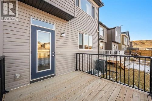 110 Wolf Creek Rise Se, Calgary, AB - Outdoor With Deck Patio Veranda With Exterior