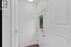 Separate entrance to the lower level in law suite. - 