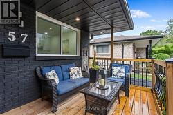 Sit on your front porch and enjoy the community - 