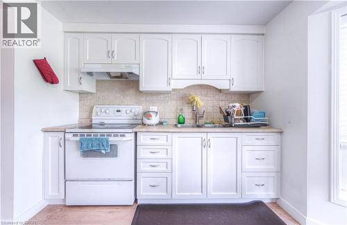 236 Bankside Drive, Kitchener, ON - Indoor Photo Showing Kitchen With Double Sink