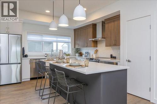 540 Legacy Circle Se, Calgary, AB - Indoor Photo Showing Kitchen With Stainless Steel Kitchen With Upgraded Kitchen