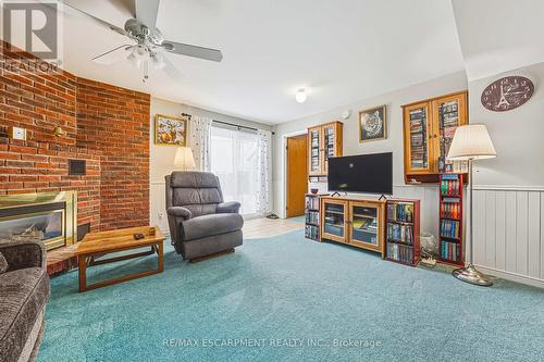 43 Everest Street, Hamilton, ON - Indoor With Fireplace