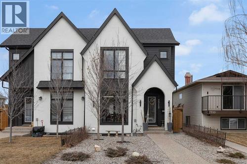 7712 36 Avenue Nw, Calgary, AB - Outdoor With Facade