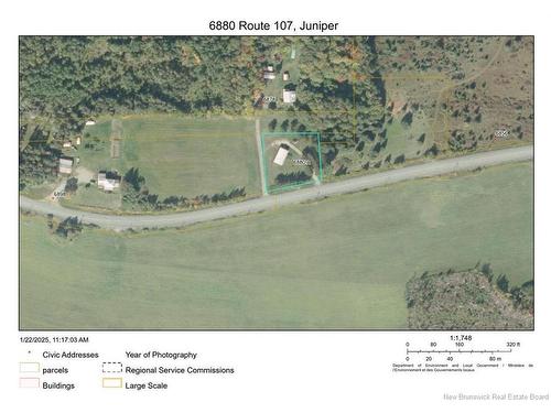 6880 Route 107, Juniper, NB 