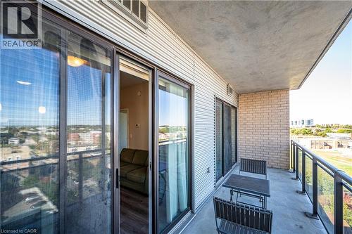 318 Spruce Street Unit# 1106, Waterloo, ON - Outdoor With Balcony With Exterior