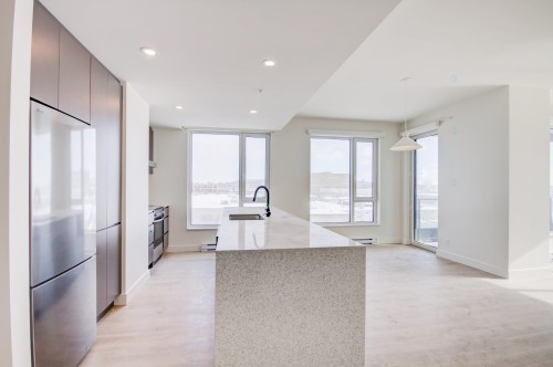 Kitchen - 510-1900 Rue Yvette-Brillon, Montréal (Ahuntsic-Cartierville), QC - Indoor Photo Showing Kitchen
