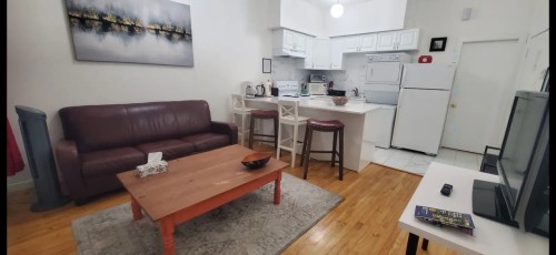 Salon - 1-87 Rue Milton, Montréal (Le Plateau-Mont-Royal), QC - Indoor