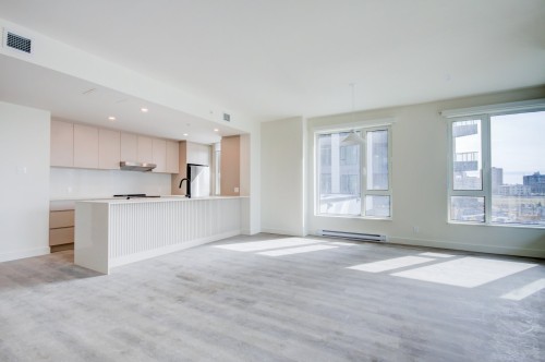 Salon - 606-1900 Rue Yvette-Brillon, Montréal (Ahuntsic-Cartierville), QC - Indoor Photo Showing Kitchen