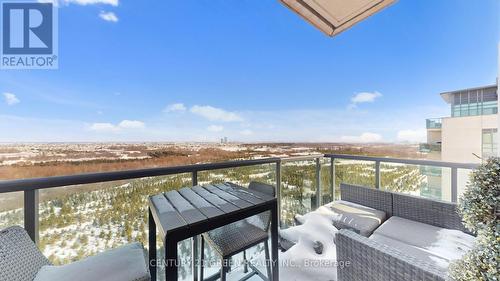 1106 - 45 Yorkland Boulevard, Brampton, ON - Outdoor With Balcony With Exterior