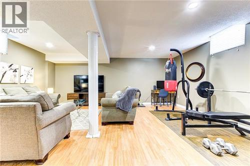 Rec Room - 39 Karalee Crescent, Cambridge, ON - Indoor Photo Showing Gym Room