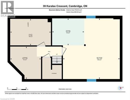 Basement - 39 Karalee Crescent, Cambridge, ON - Other