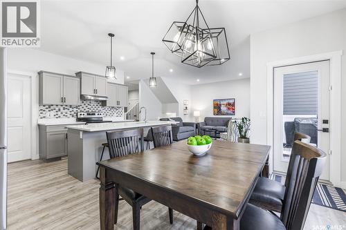 343 Stilling Manor, Saskatoon, SK - Indoor Photo Showing Dining Room
