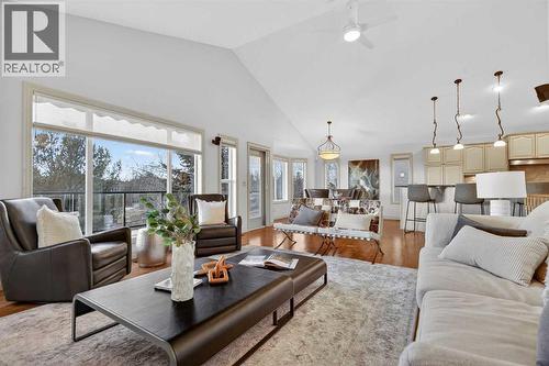55 Billy Haynes Trail, Okotoks, AB - Indoor Photo Showing Living Room
