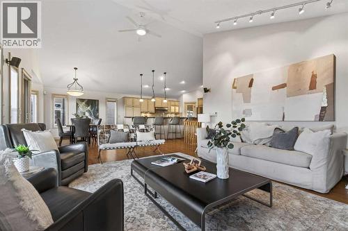 55 Billy Haynes Trail, Okotoks, AB - Indoor Photo Showing Living Room