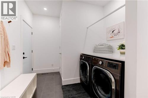 Inside entry to garage - 295 Allen Road, Grimsby, ON - Indoor Photo Showing Laundry Room