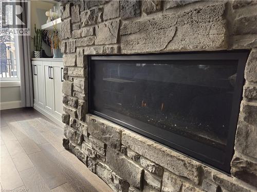 Gas Fireplace - 46 Stonebridge Place, Simcoe, ON - Indoor With Fireplace