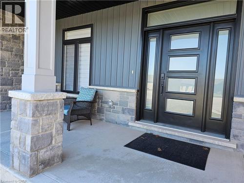 Grand Front Entry - 46 Stonebridge Place, Simcoe, ON - Outdoor With Exterior